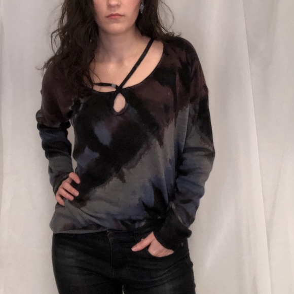 Rock and Republic tye-dye long sleeve web shirt - Picture 7 of 7